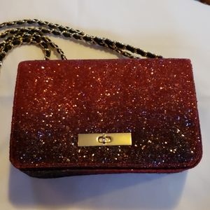 Sondra Roberts Glitter Evening Handbag